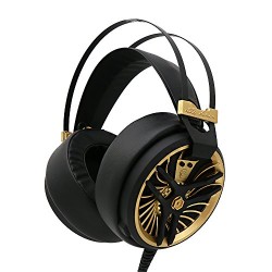MarkFive MKⅢ Hi-Fi Gaming Headset, Ultralight Over-ear Headphone with Noise-cancelling Mic for PC Game